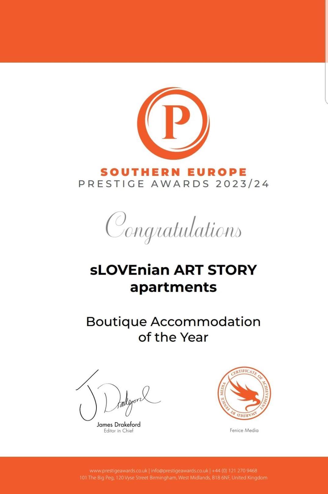Appartamento Slovenian Art Story Lubiana